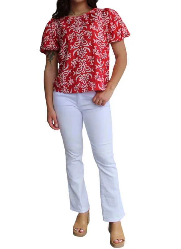 Simple Chic Jeanne Super High Rise Cropped Flare Jeans In White