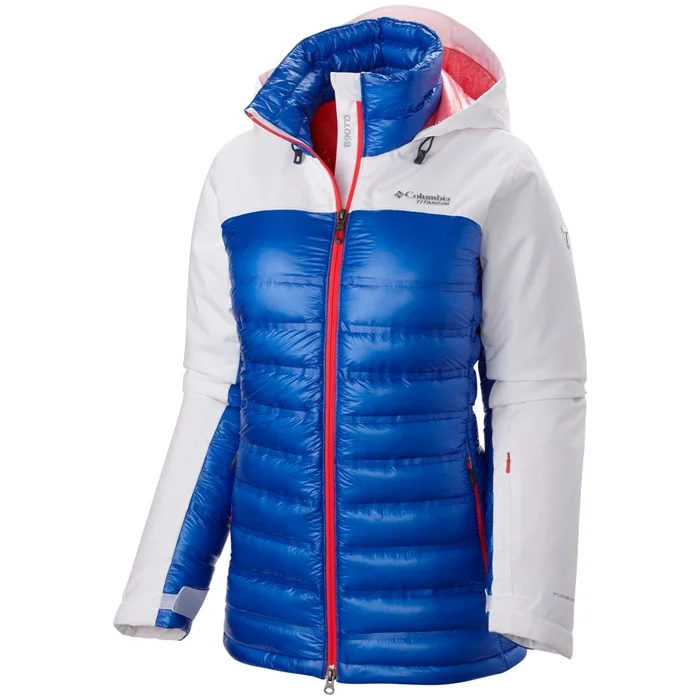 Light Dressing Columbia Heatzone 1000 TurboDown Hoodie Jacket-Women's (Discontinued)