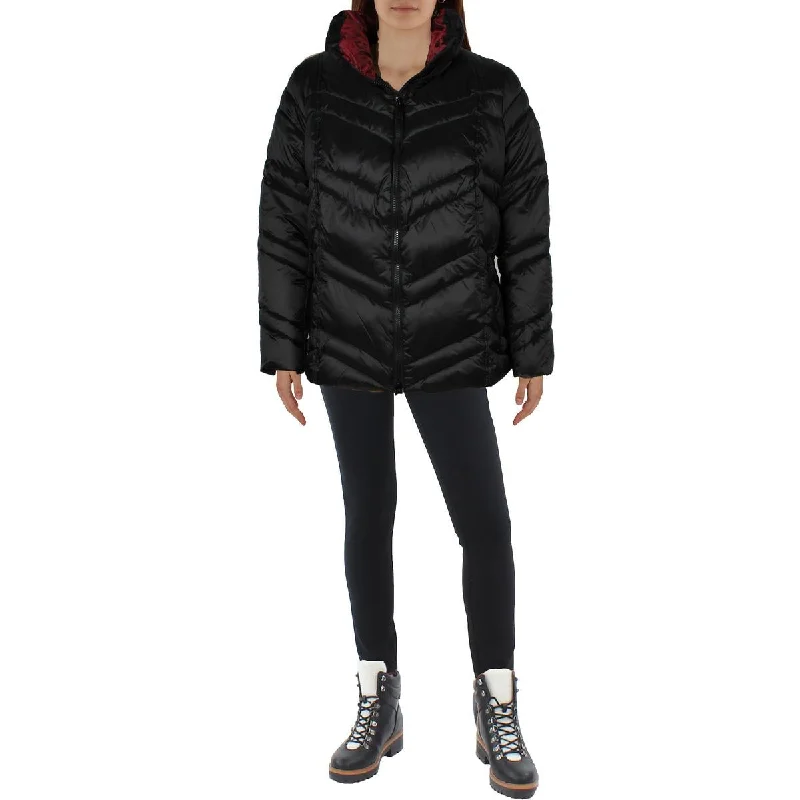 Stylish Casuals Sam Edelman Womens Quilted Short Puffer Jacket