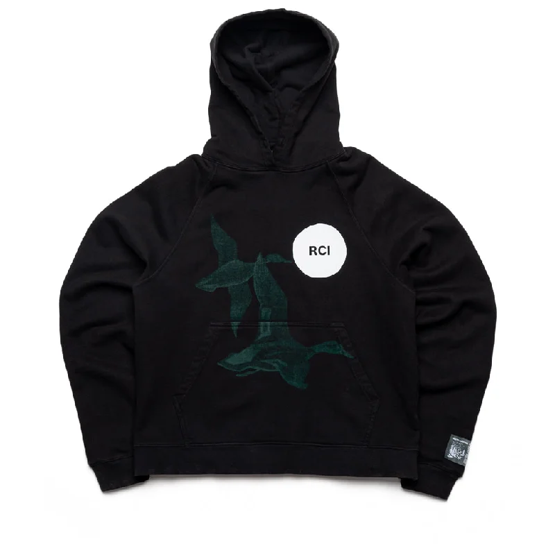 Cozy Knits Reese Cooper Ducks Hoodie - Black