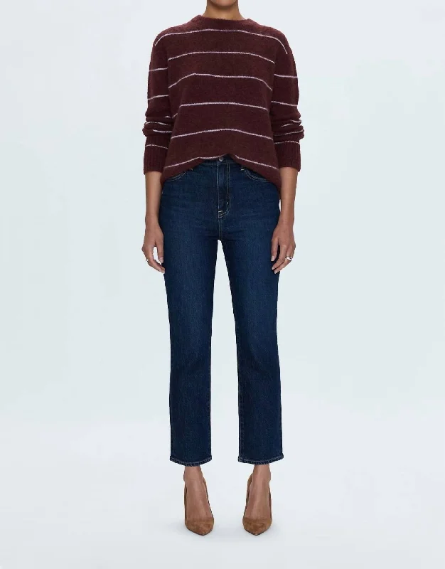 All-Day Style Bri High Rise Slim Straight Jean In Focus