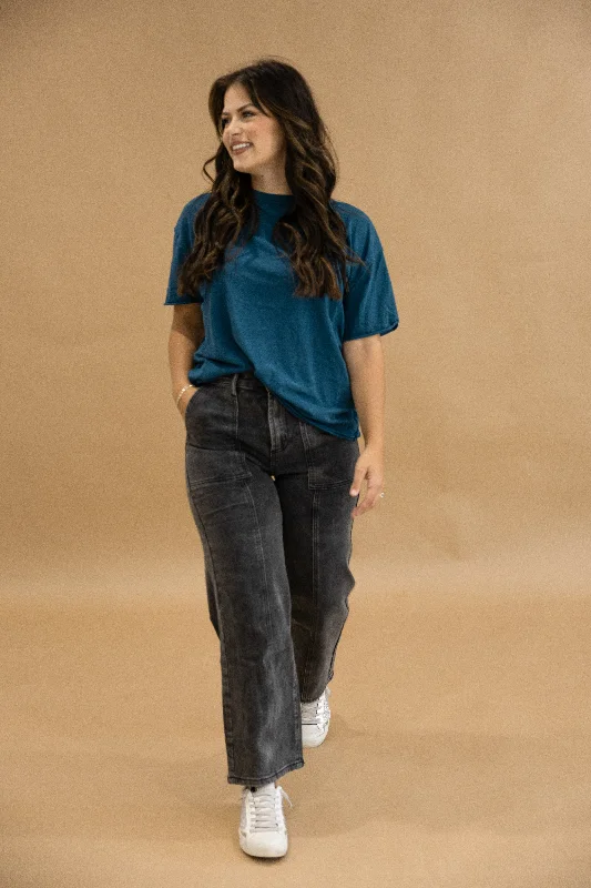 Urban Chic PANELED STRETCH PANTS