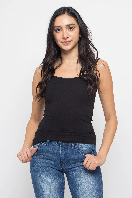 Effortless Outfits Basic Short Cami Top