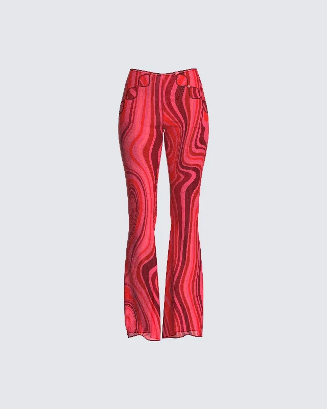 Relaxed Looks Carter Multi Print Pant
