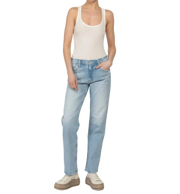 Layered Style Smarty Pants Skimp Jeans In Don't Be Square