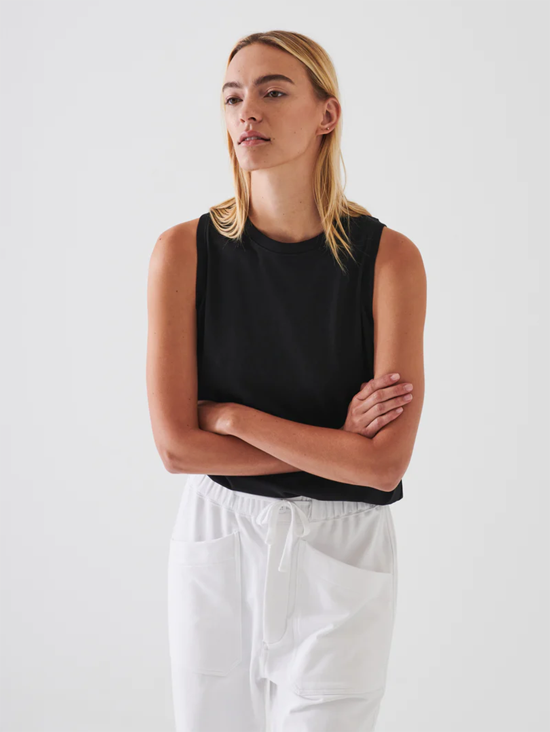 Relaxed Weekend Wear Boyfriend Tank Top