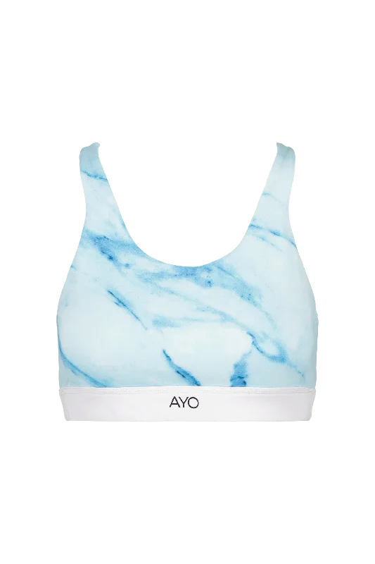 Cozy Chic Wear Aqua - Sports bra