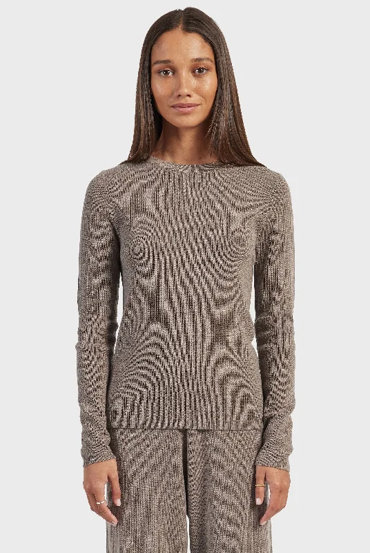 Cozy Fashion Isle Merino Crew
