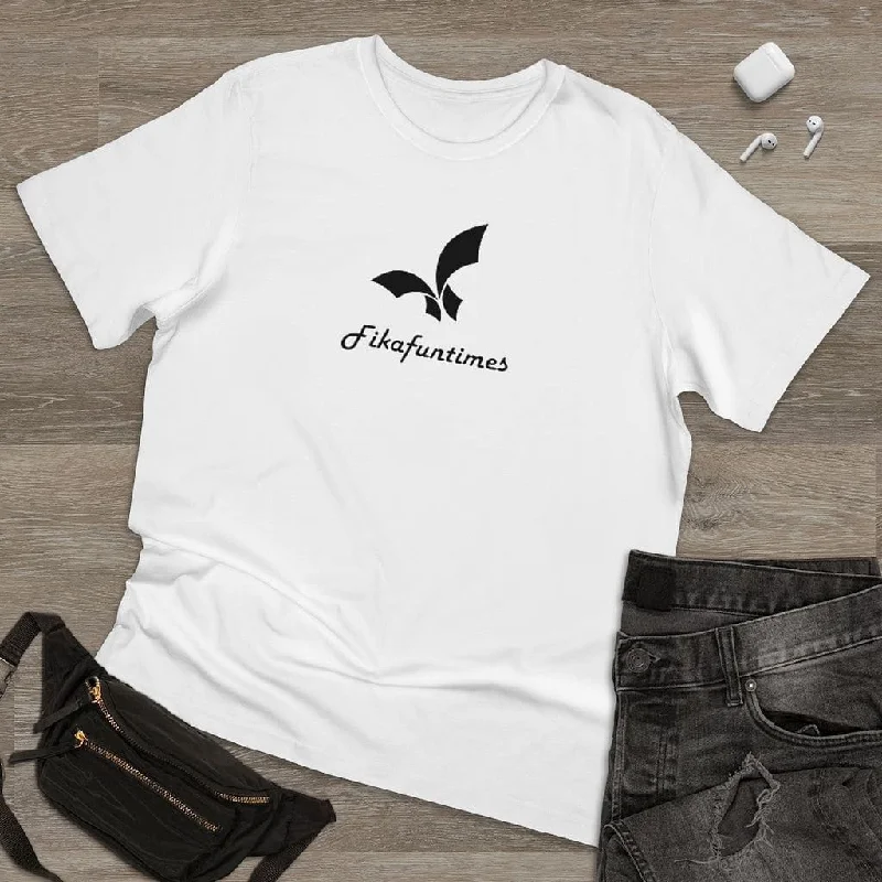 Relaxed Chic Unisex Crewneck Print Fikafuntimes T-Shirt