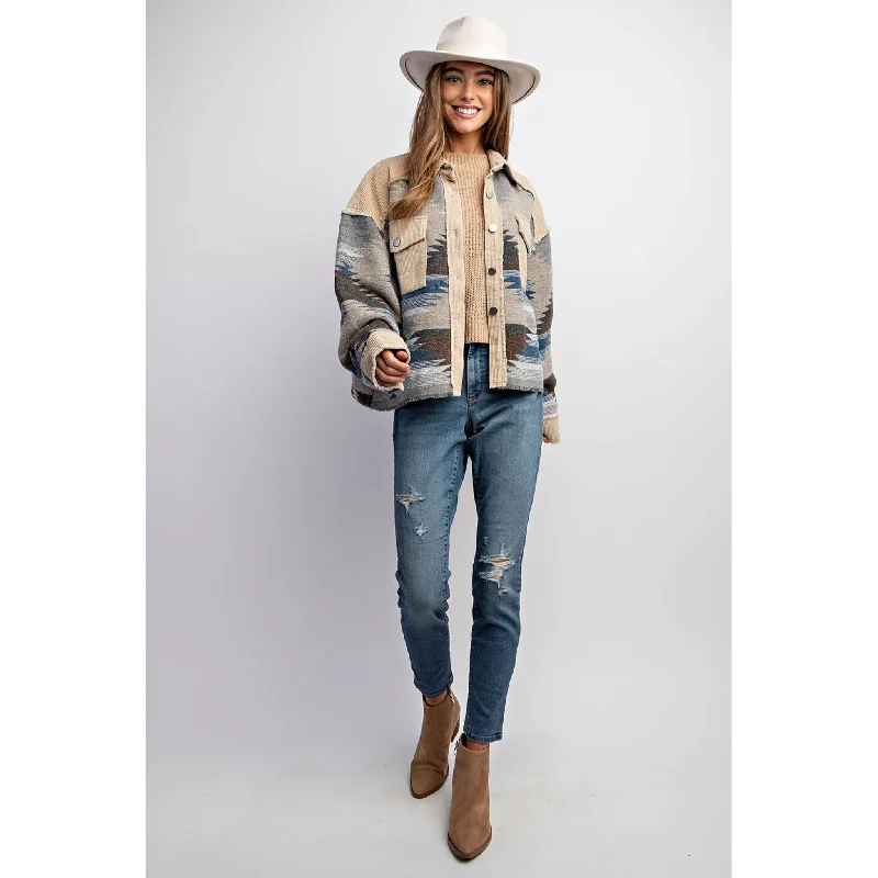 Everyday Outfits Sweet Generis Women's Aztecs Shacket