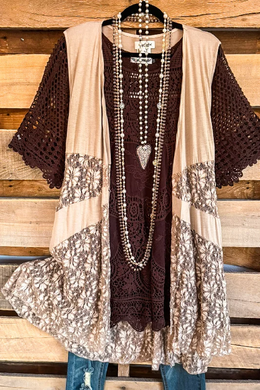 Soft Trends AHB EXCLUSIVE: Sweet Sensation Vest - Taupe