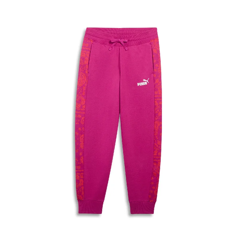 Light Layers PUMA Women's ESS+ Paisley AOP Sweatpants