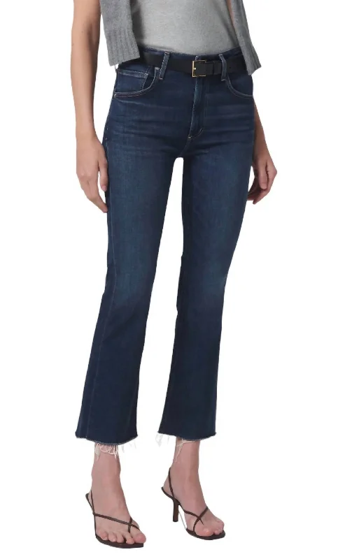 Everyday Outfits Isola Cropped Boot Jeans In Baltic