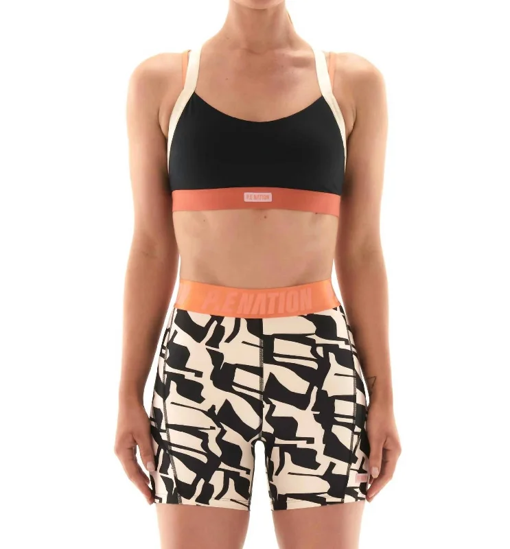 Casual Ease Oakmont Sports Bra In Black