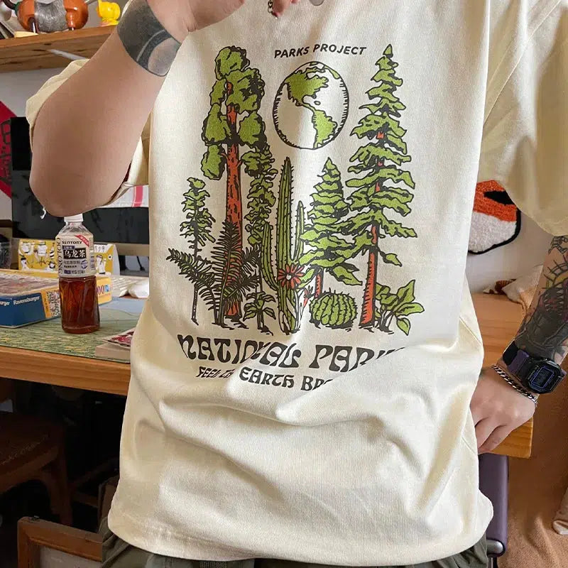 Casual Chic Outfits National Parks Tee