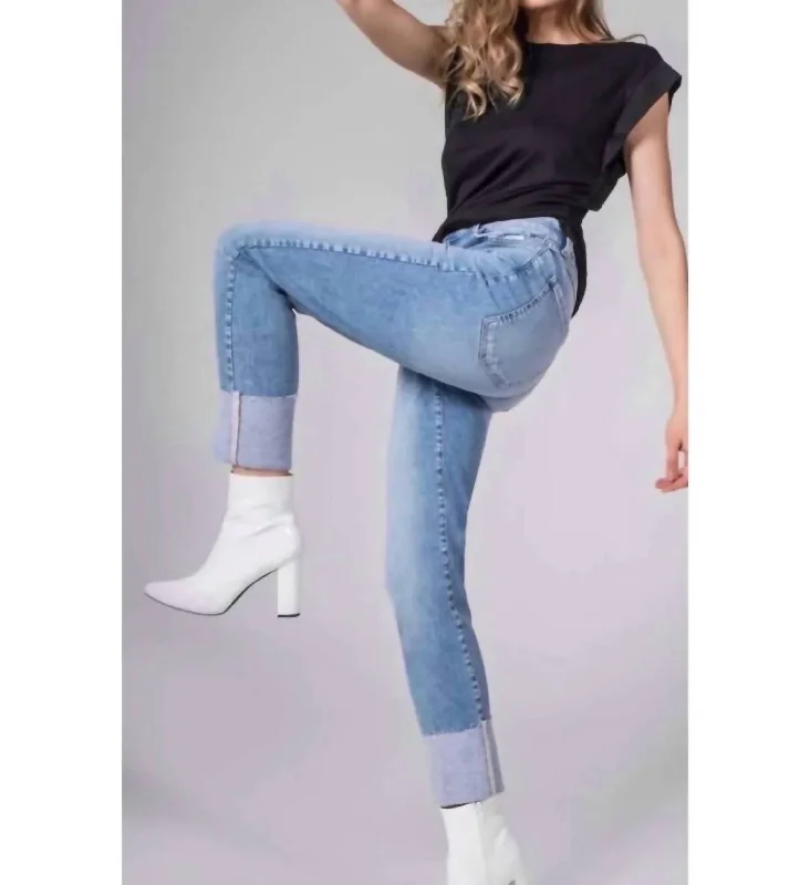 Easy Wear Chic Sexy Boyfriend Jean In Magic Man