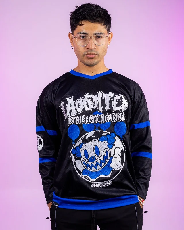 Cozy Street Style Laughter Is The Best Medicine Hockey Jersey