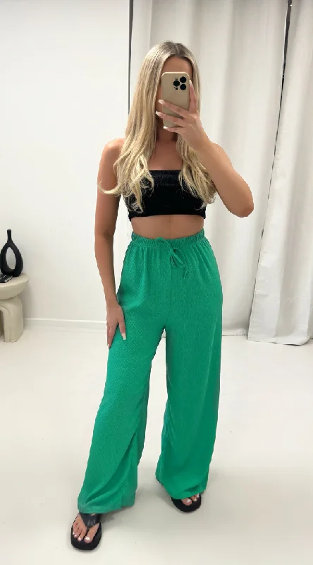 Relaxed Weekend Wear Wide Leg Palazzo Trousers
