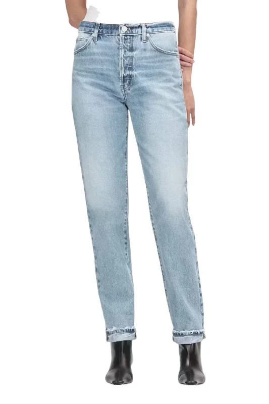 Warm Chic Le Mec Denim Jeans In Rhode Grind