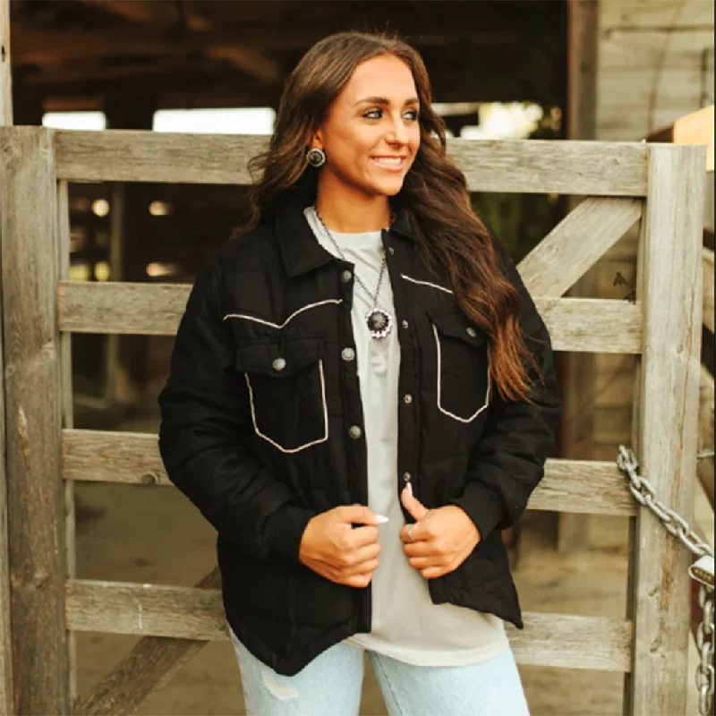 Easy Chic Wear Don't Fence Me In Jacket