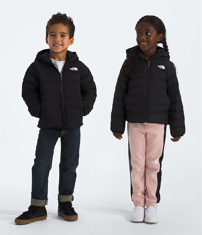 Comfortable Lifestyle Kids' Reversible Perrito Hooded Jacket | TNF Black