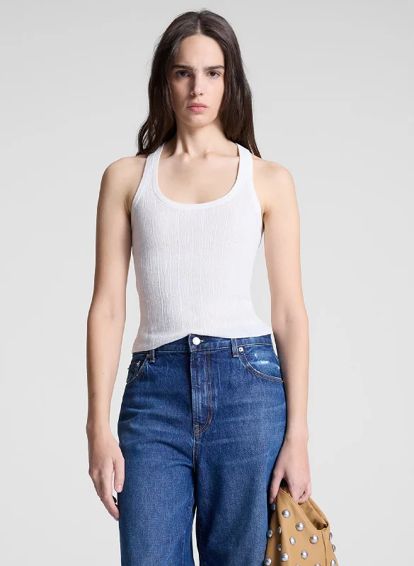 Urban Chic Iris Fine Cotton Knit Tank