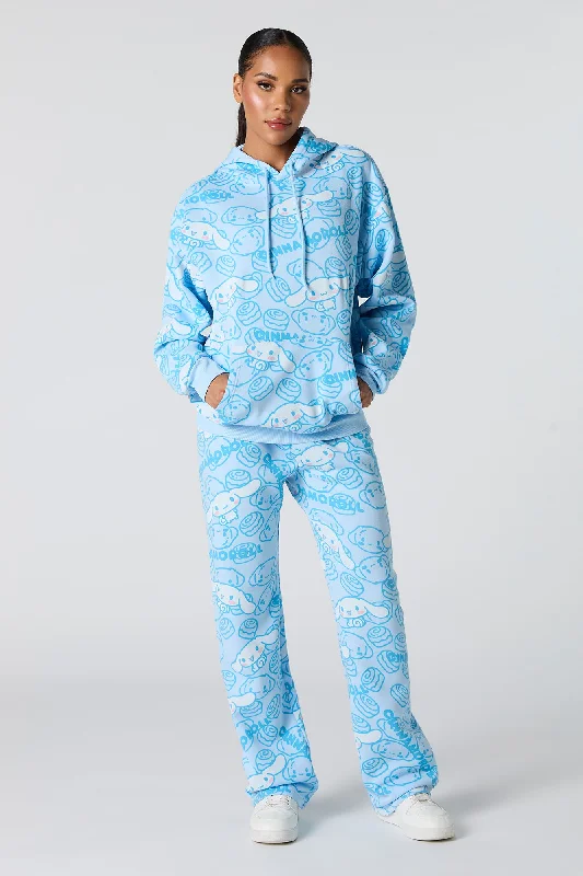 Trendy Looks Cinnamoroll Print Fleece Sweatpant