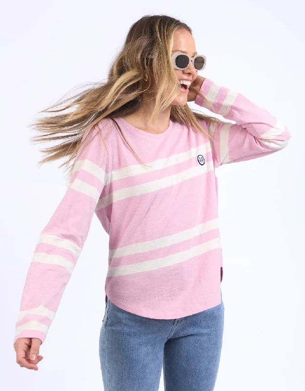 Light Dressing Allegra Long Sleeve Tee - Soft Pink