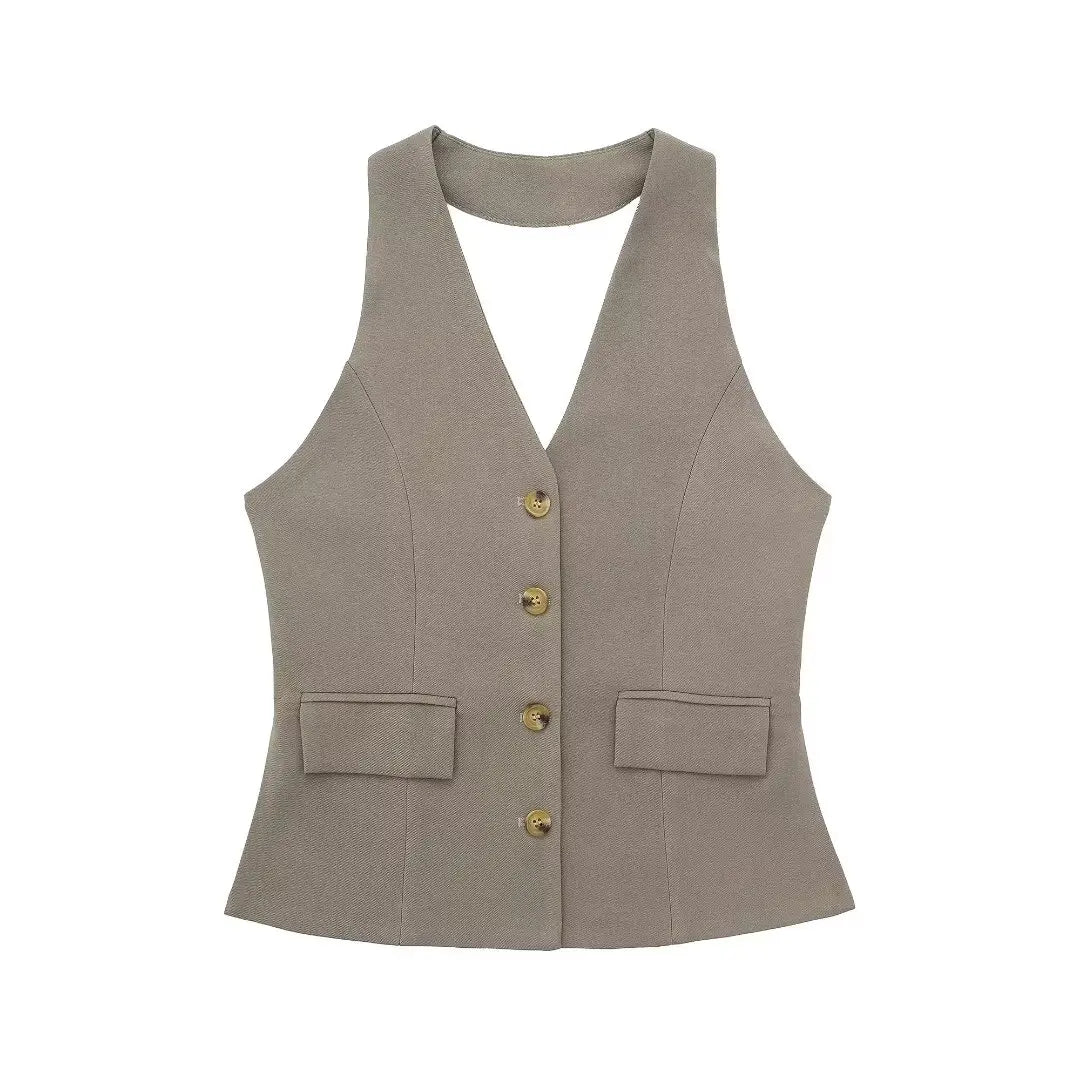 Khaki Vest