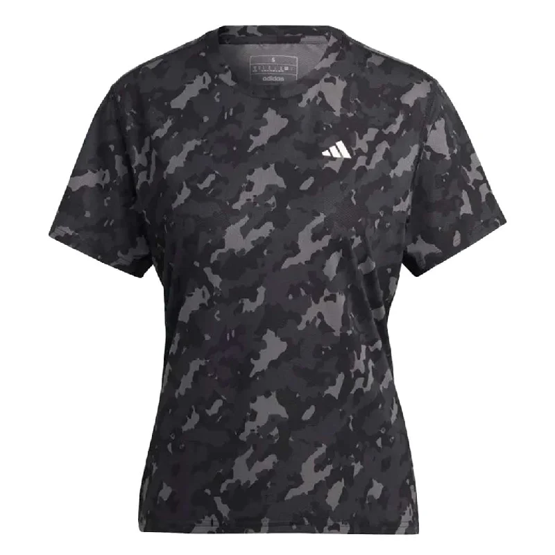 Light Layers adidas - Women's Own The Run AOP T-Shirt (HM4250)