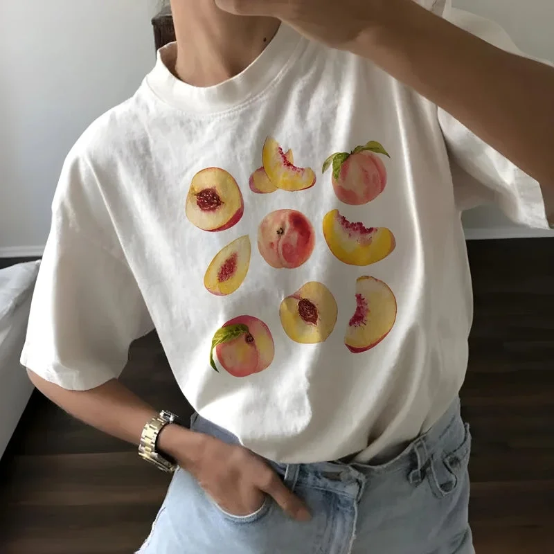 Elegant Dressing Peaches Tee