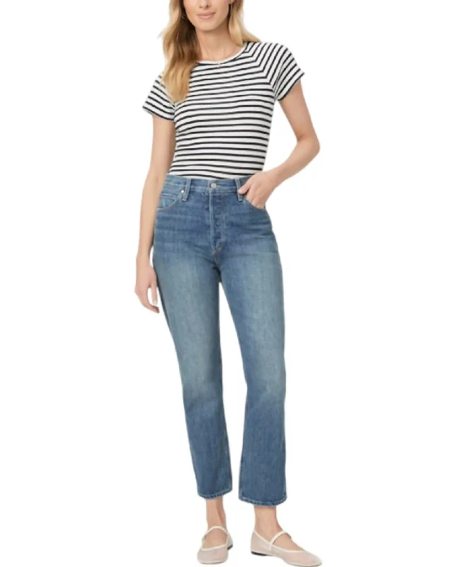 All-Day Outfits Billy Crop Straight Jeans In Light Vintage-Inspired Wash