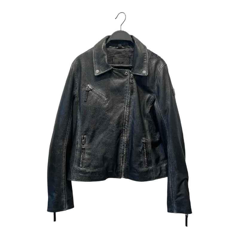 Soft Layers MAURITIUS/Leather Jkt/12/Leather/BLK/