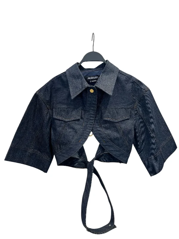 Cozy Fashion JACQUEMUS/Denim Jkt/40/Denim/NVY/