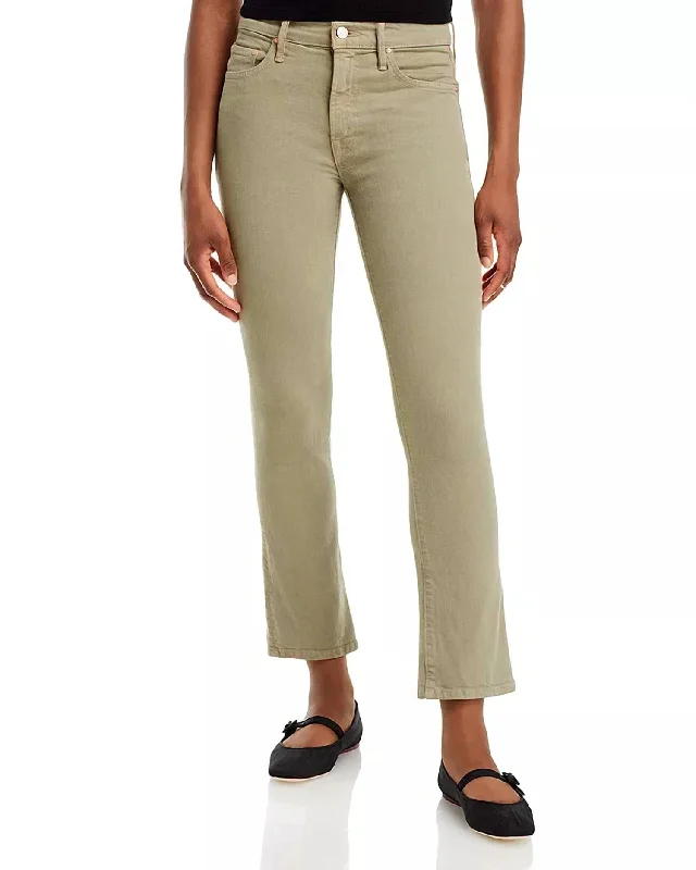 Comfy Layers Insider Hover High Rise Straight Jeans In Mermaid