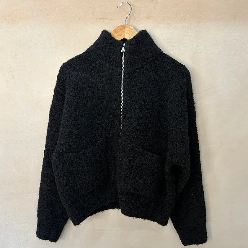 Casual Comfort Louie Jacket in Black by Le Bon Shoppe