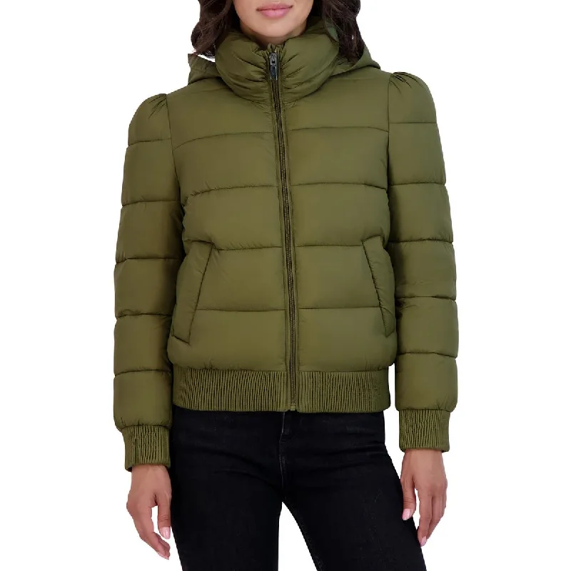 Chic Outfits Tahari Womens Cold Weather Hooded Puffer Jacket