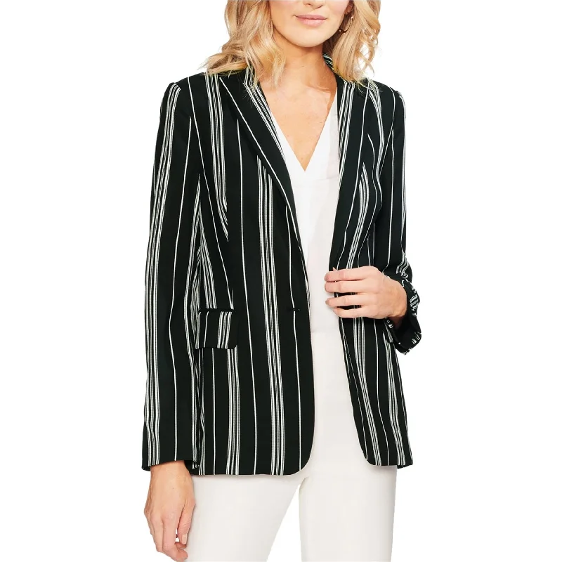 Casual Comfort Vince Camuto Womens Striped One Button Blazer Jacket