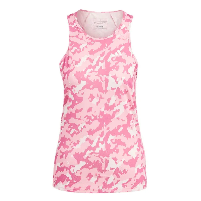Relaxed Weekend Wear adidas - Women's Own The Run AOP Tank (HR9976)