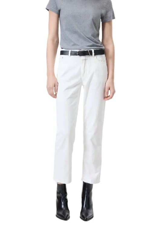 Cozy Fashions Milo Jeans In White
