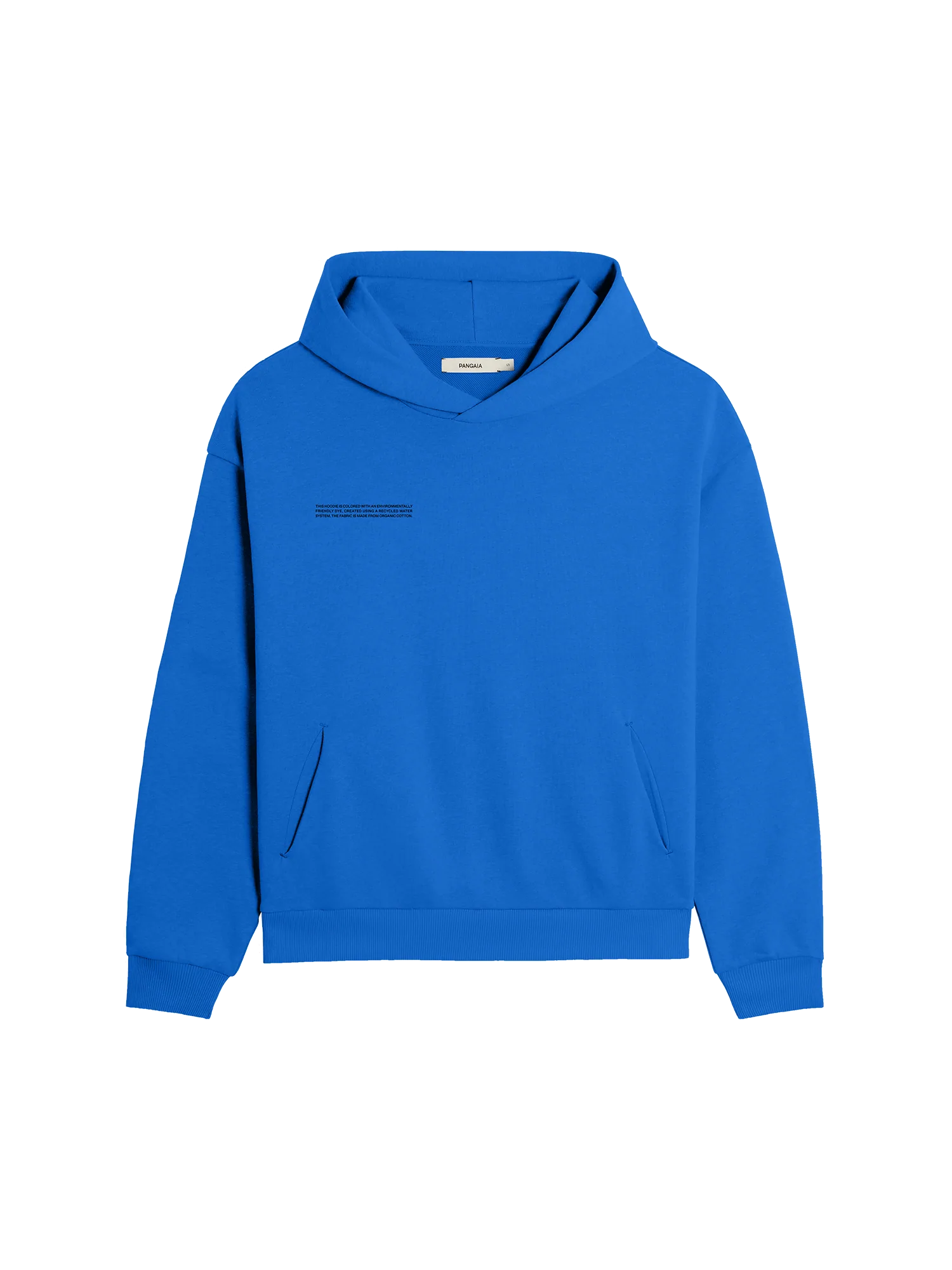 Comfortable Sweaters 365 Midweight Organic Cotton Hoodie—cobalt blue