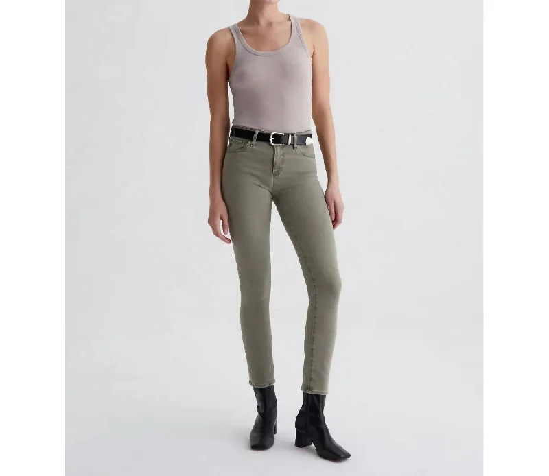 Trendy Looks Prima Ankle Jeans In Sulphur Dried Parsley