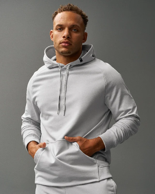 Relaxed Fits RUDIS Elite Terry Hoodie - Lunar Gray