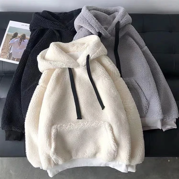 Versatile Casuals Adam Fluffy Hoodies
