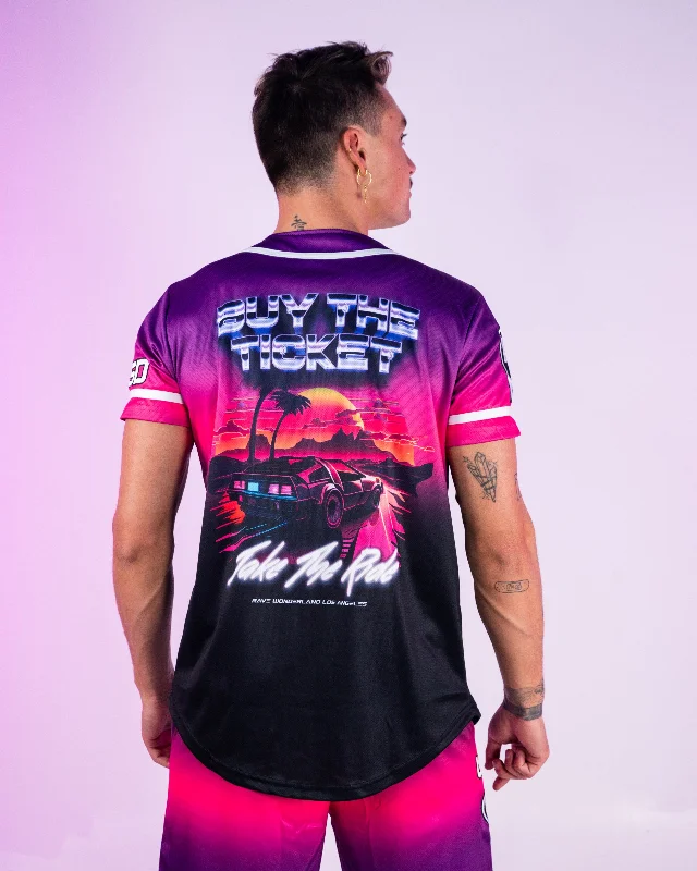 Effortless Outfits Buy The Ticket, Take The Ride Baseball Jersey