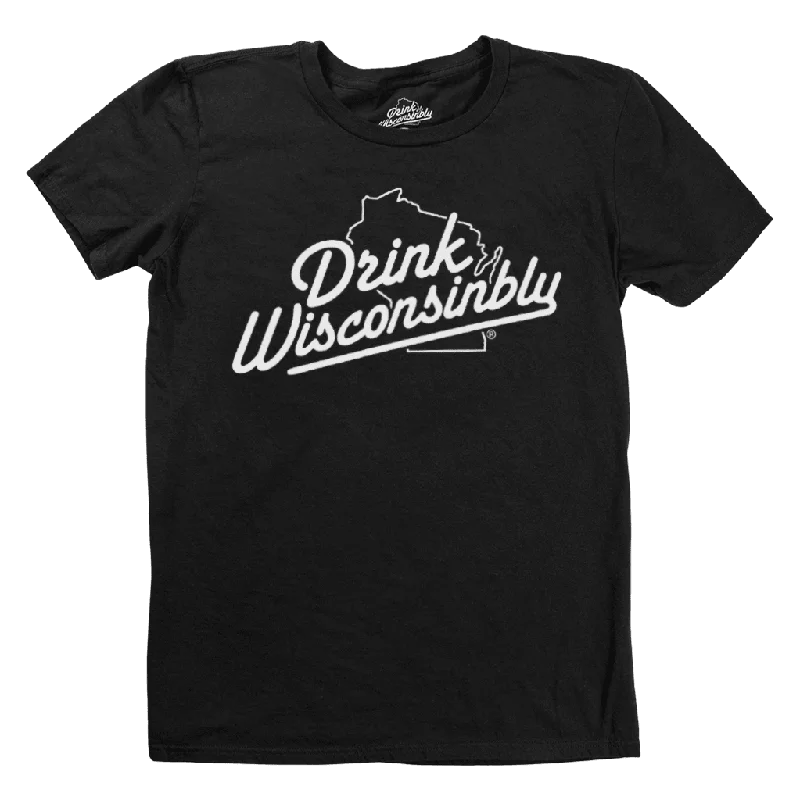 Comfy Pants Black Logo T-Shirt