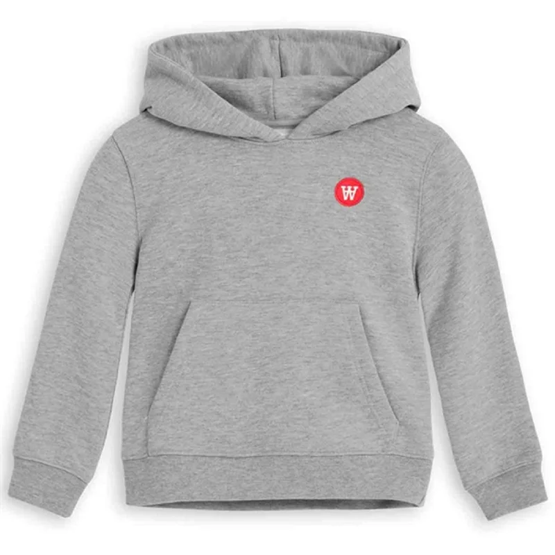 Soft Comfort Wood Wood Izzy Hoodie Grey Melange