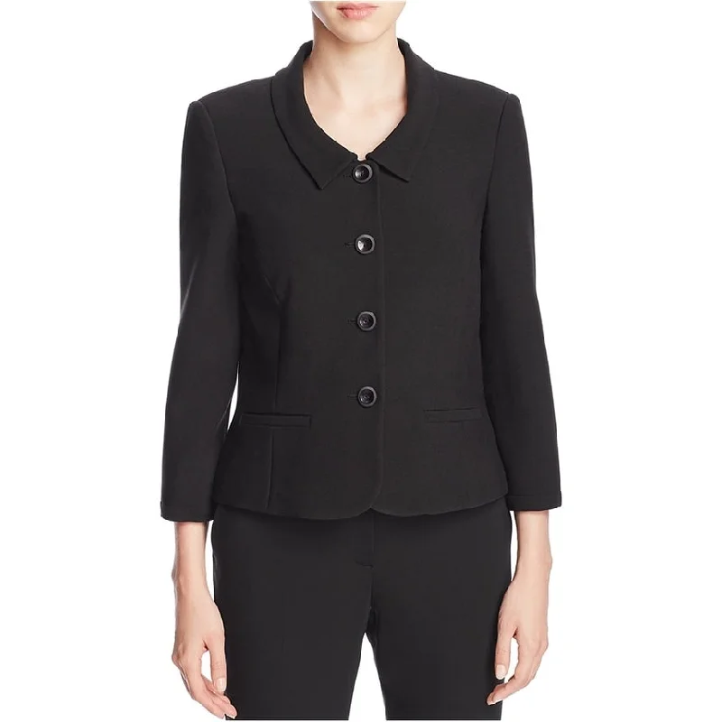 Smart Comfort Wear Finity Womens Fitted Four Button Blazer Jacket