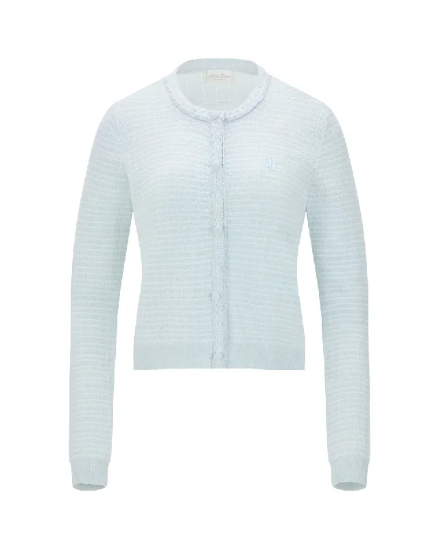 Cozy Fashion Trends Twinkle Glitter cardigan - Grey