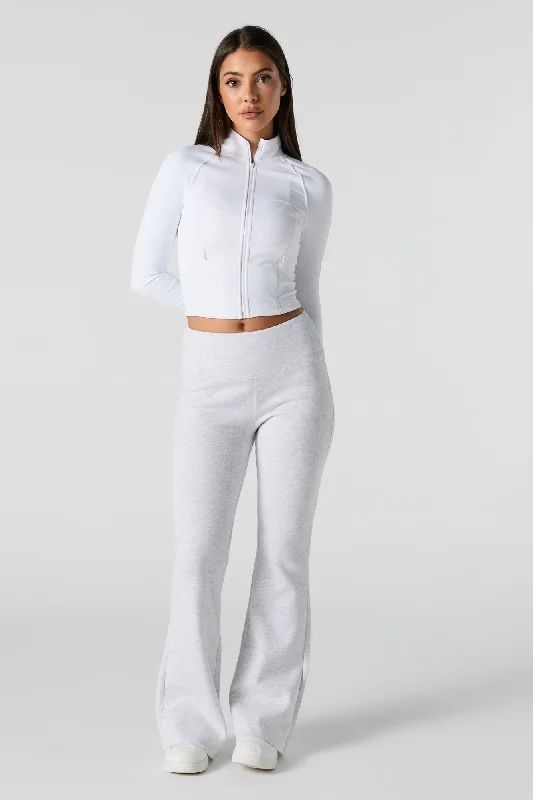 Comfortable Jeans Fleece Flare Sweatpant